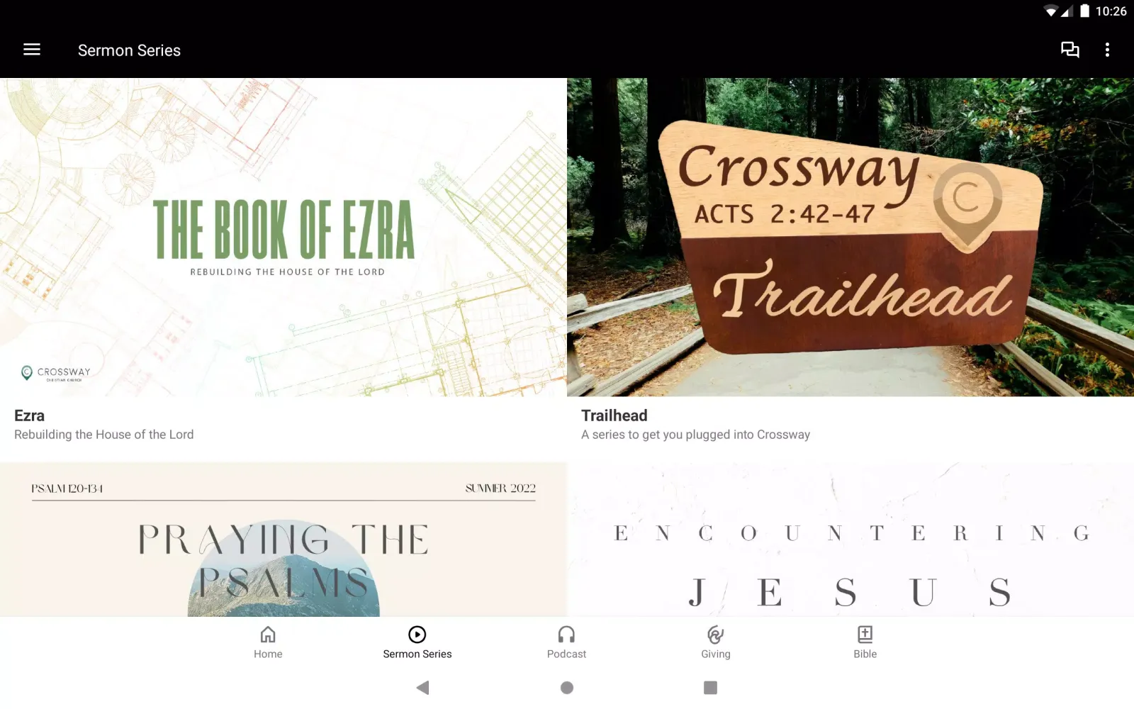 Screenshot di Crossway Christian Church