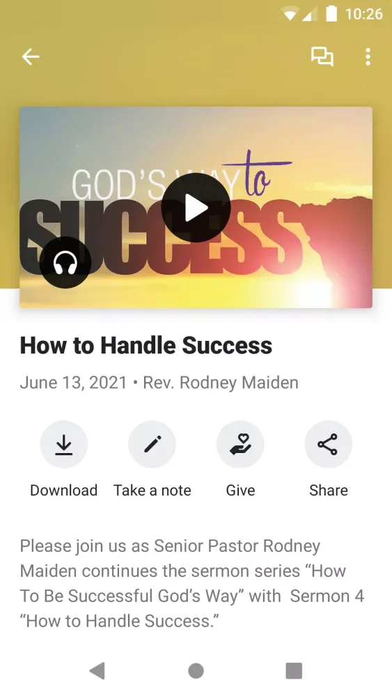 Providence Church of Cleveland Screenshots