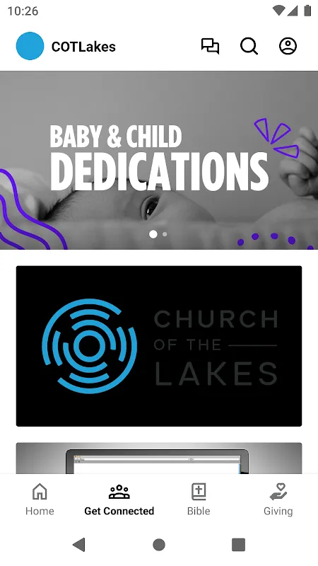 Capturas de tela do Church of The Lakes