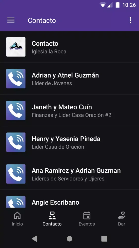Capturas de pantalla de Iglesia La Roca