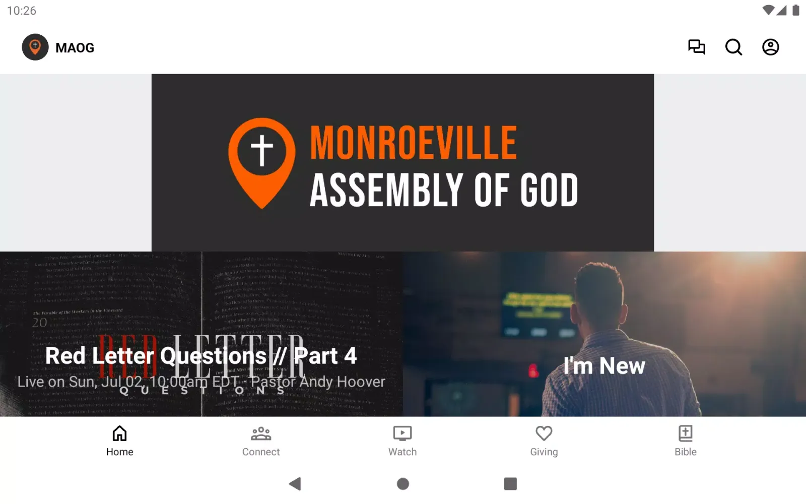Monroeville Assembly of God Screenshots