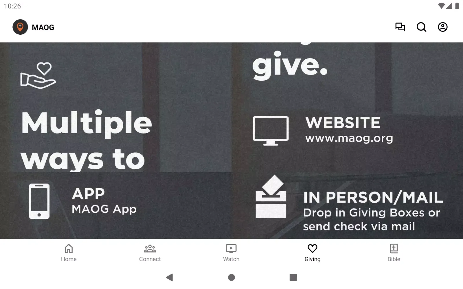 Monroeville Assembly of God Screenshots