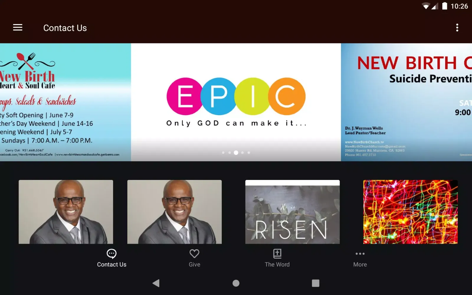 New Birth Church Screenshots