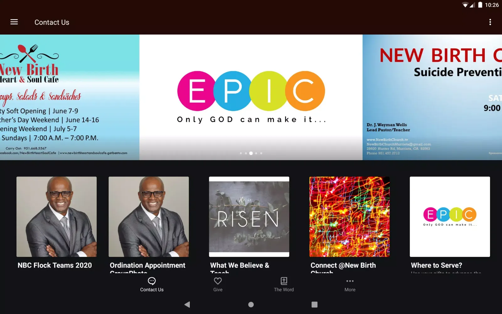 New Birth Church Screenshots