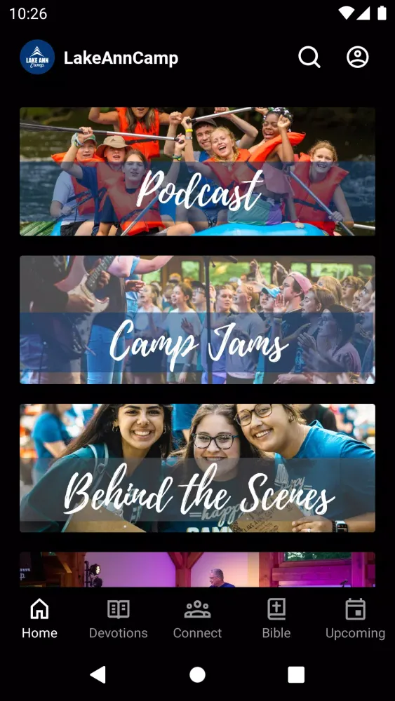 Capturas de pantalla de Lake Ann Camp
