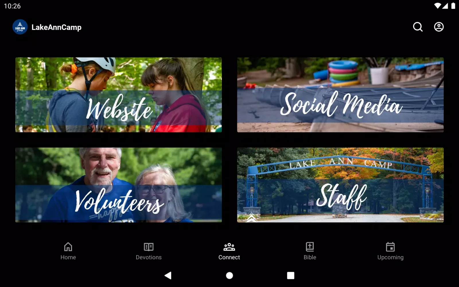 Capturas de pantalla de Lake Ann Camp