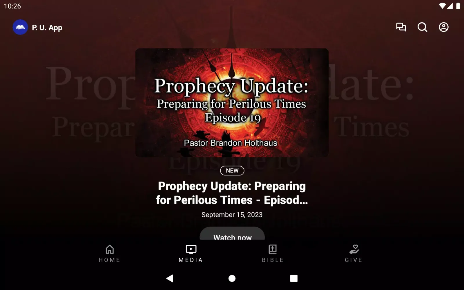 Screenshot di Prophecy Update