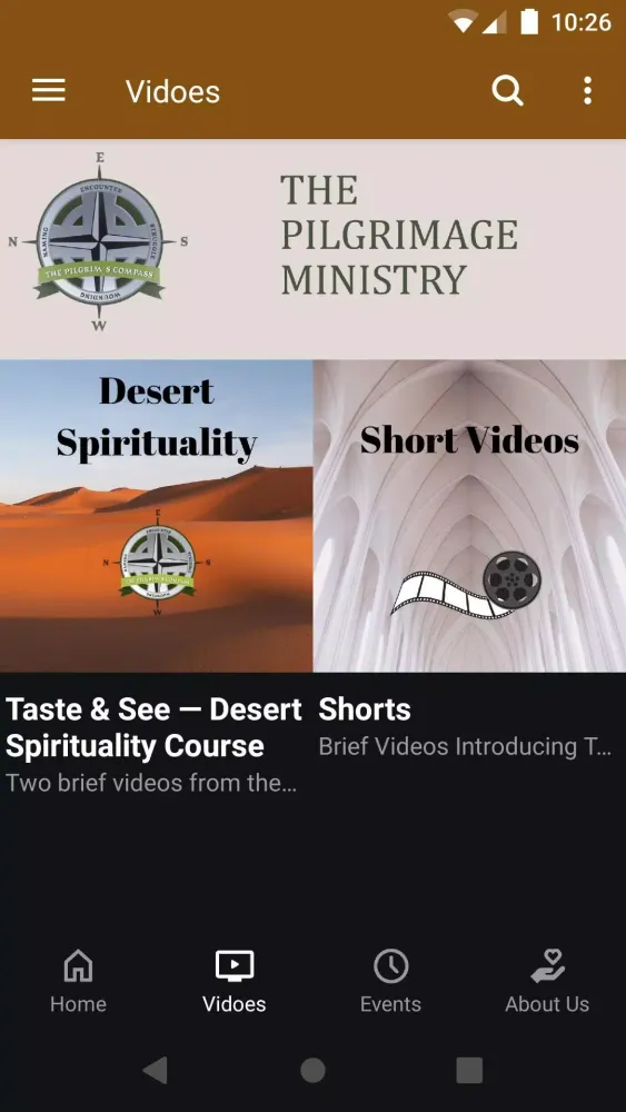 Capturas de pantalla de The Pilgrimage App