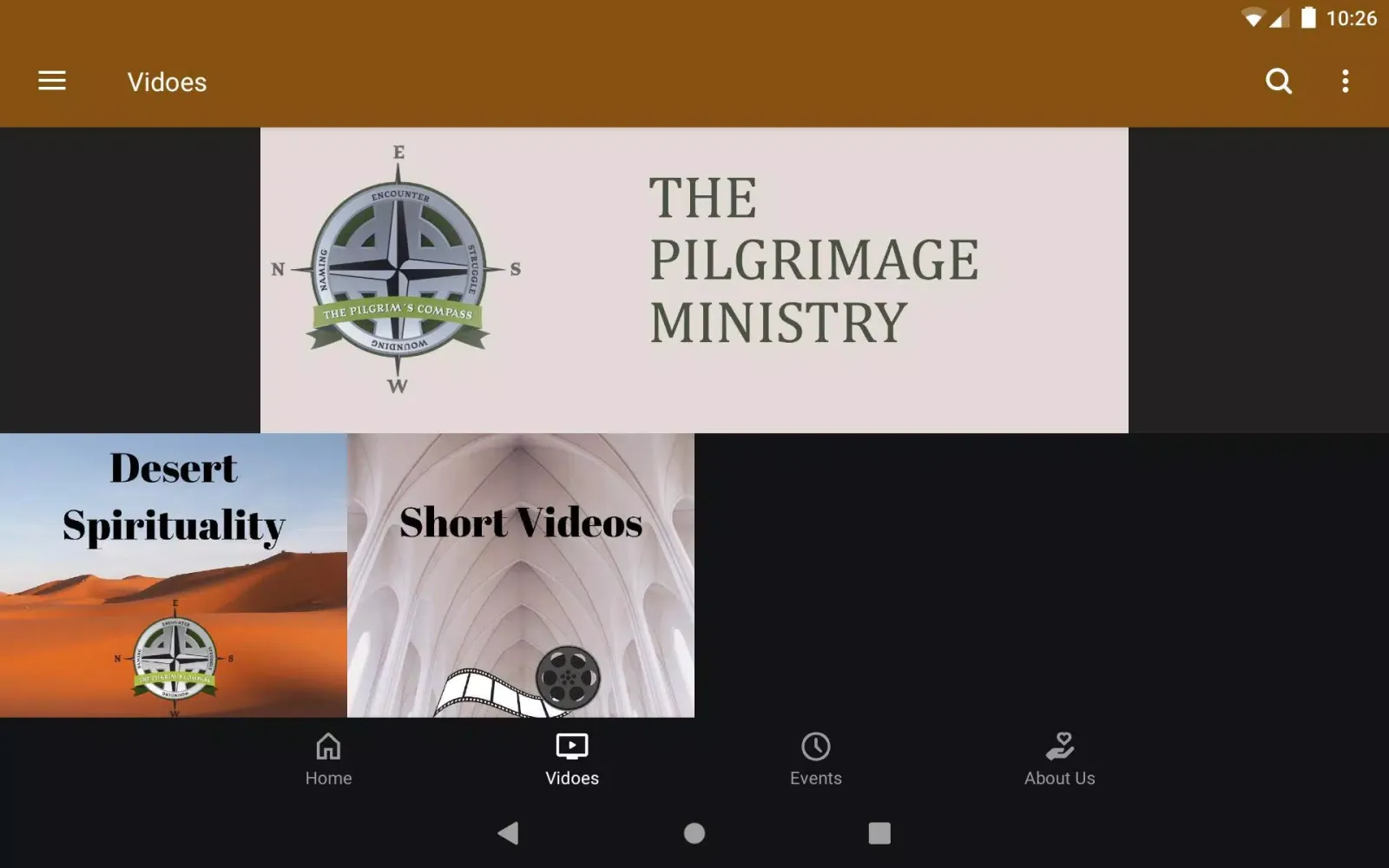 Capturas de pantalla de The Pilgrimage App