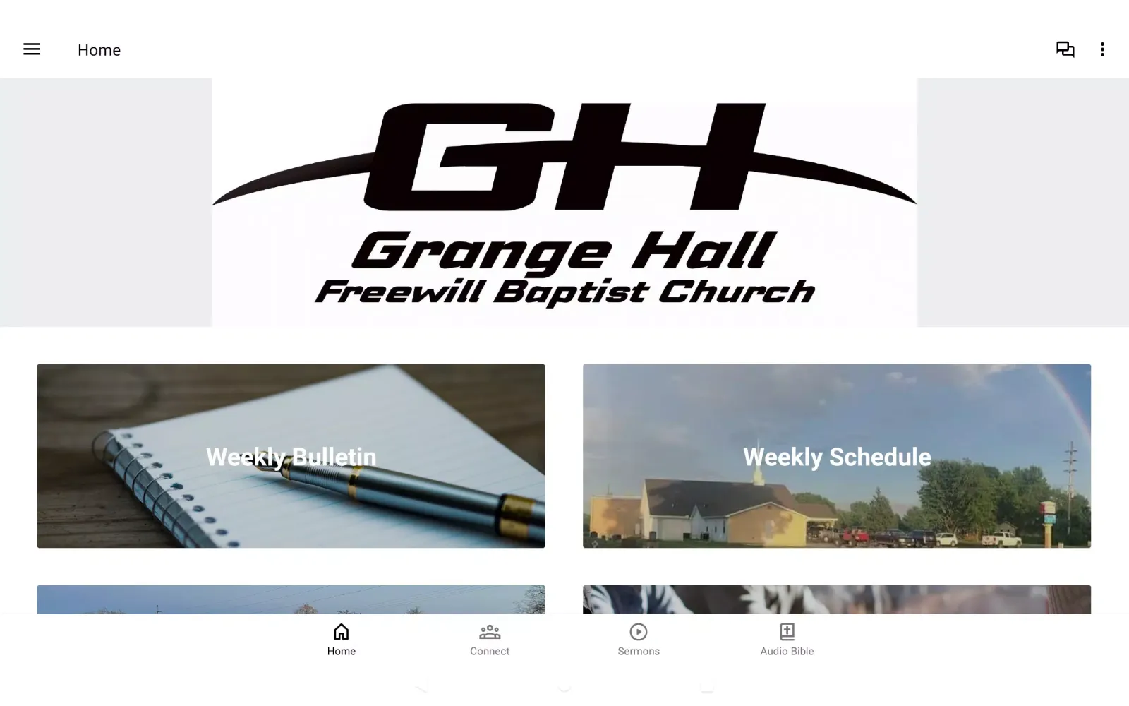 Grange Hall Church 스크린샷