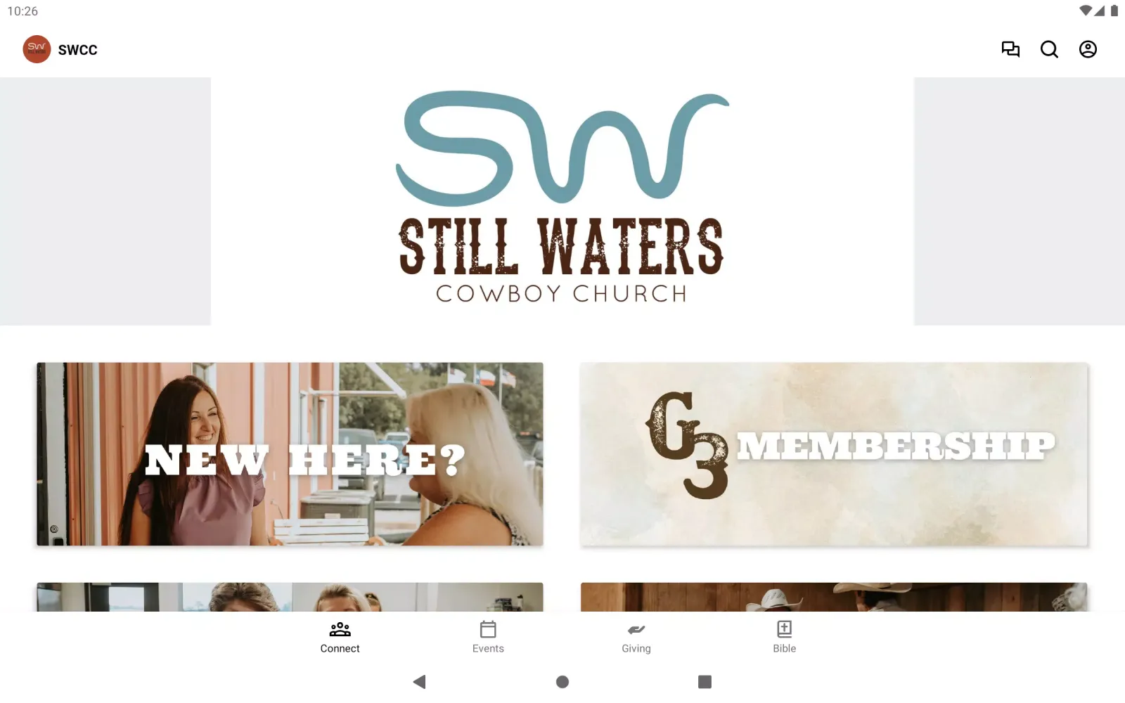 Still Waters Cowboy Church Screenshots