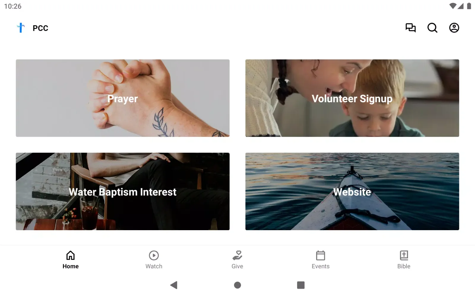 Capturas de tela do Peninsula Community Church