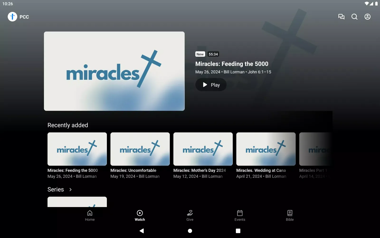 Capturas de tela do Peninsula Community Church