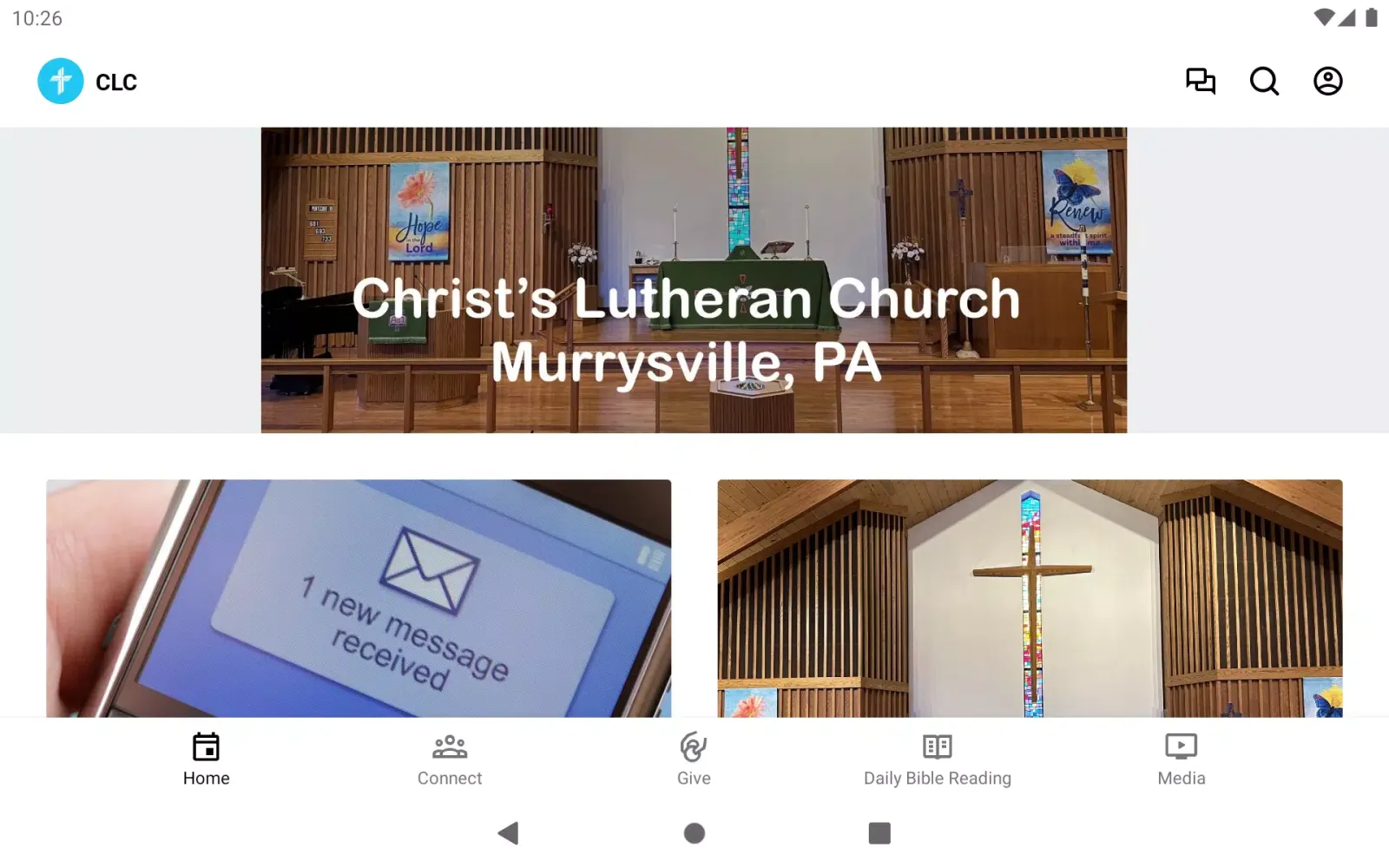 Christ's Lutheran (ELCA) سکرین شاٹس