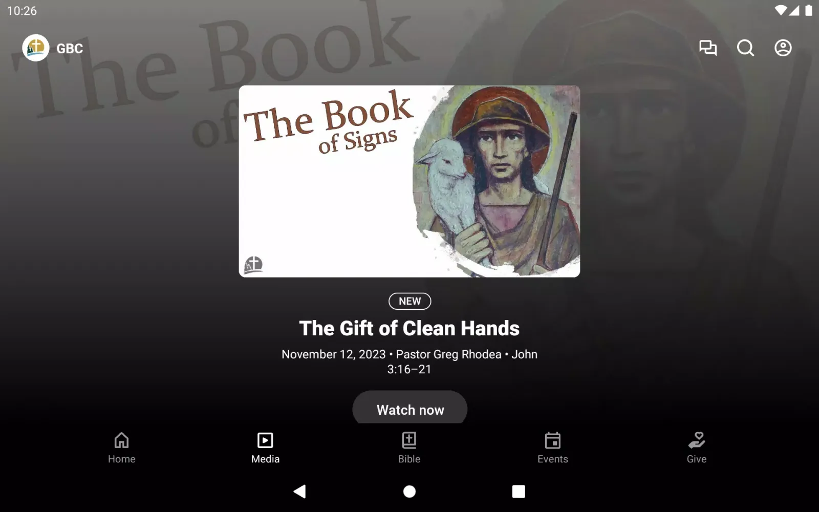 Grace Bible Chapel Screenshots