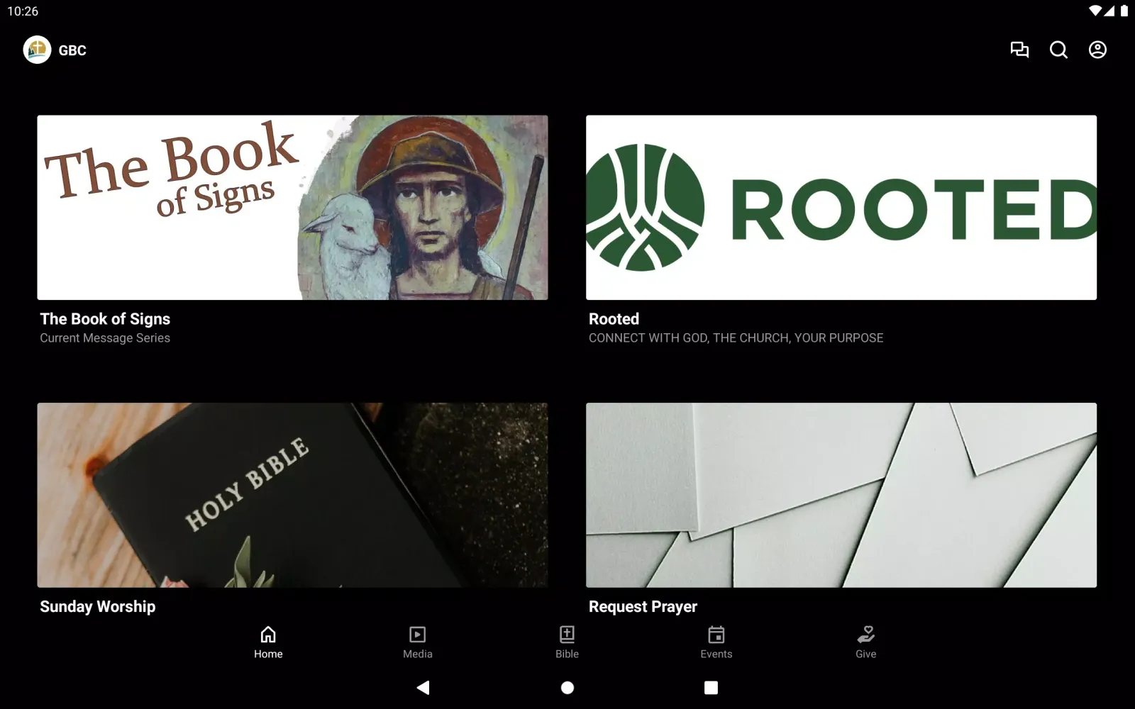 Grace Bible Chapel Screenshots