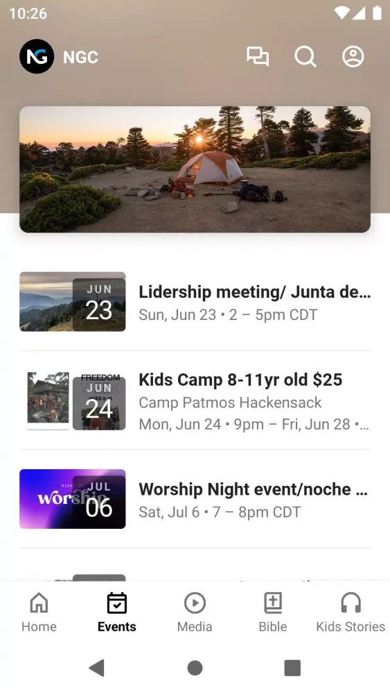 Soy New Generation Church Screenshots