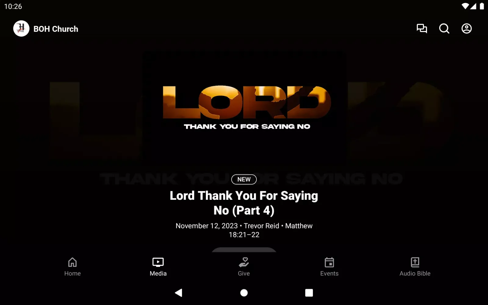Bridge of Hope Church Screenshots