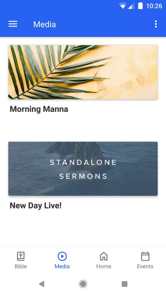 Capturas de pantalla de New Day Christian Fellowship
