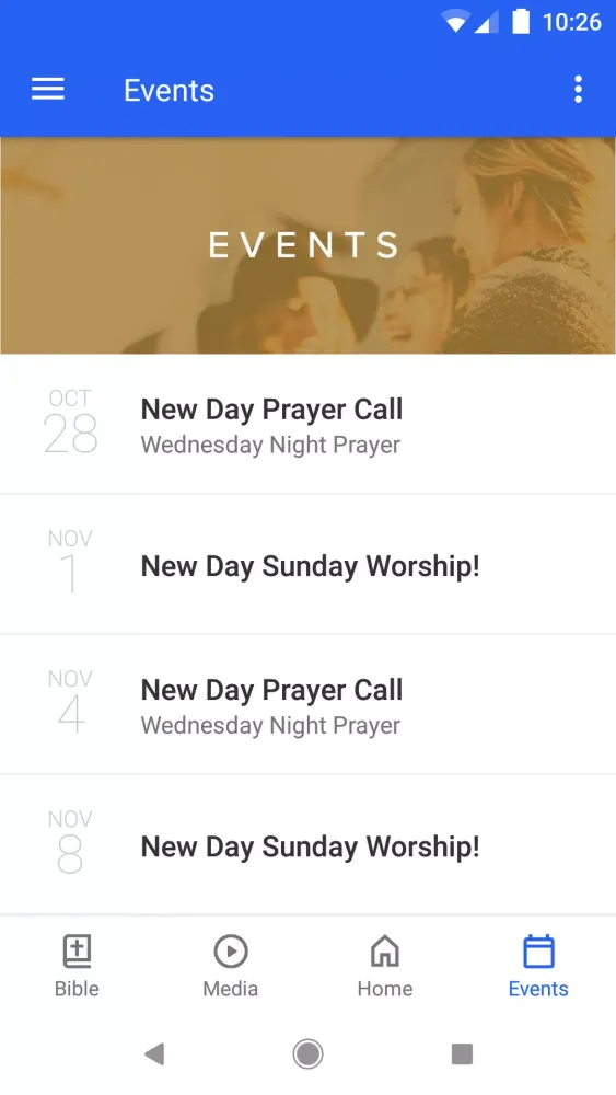 Capturas de pantalla de New Day Christian Fellowship
