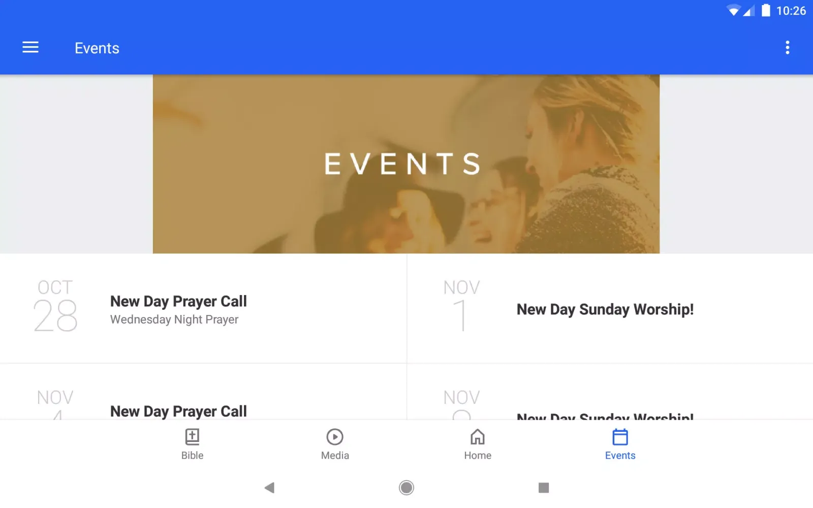 Capturas de pantalla de New Day Christian Fellowship
