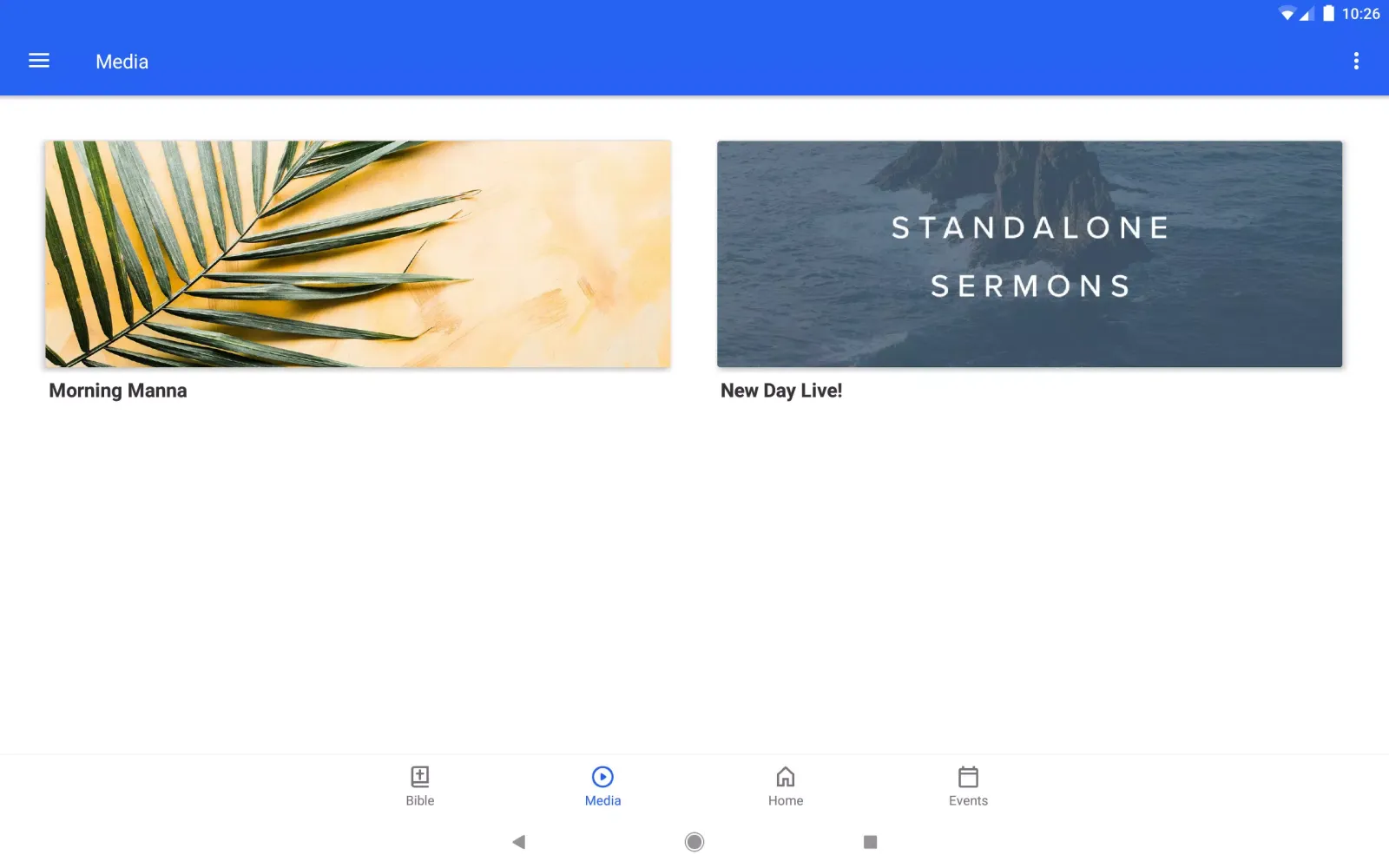 Capturas de pantalla de New Day Christian Fellowship