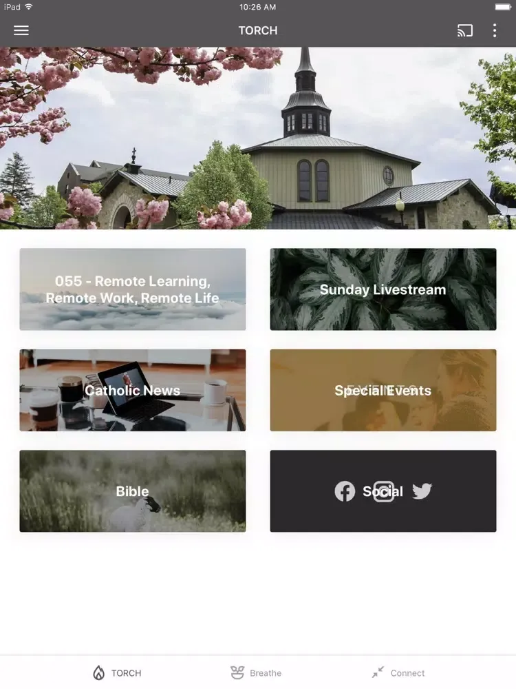 تصاویر Providence College Torch iPad 