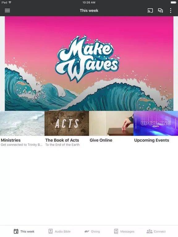 Trinity Hendersonville iPad Screenshots