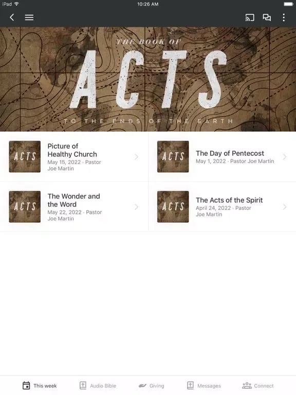 Trinity Hendersonville iPad Screenshots