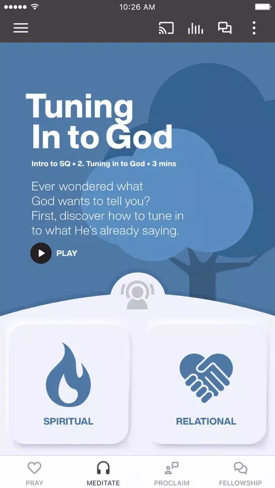 Capturas de tela do Spiritual Quotient