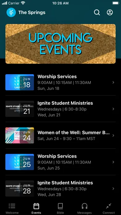 صور The Springs Church App