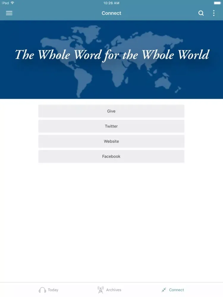 Thru the Bible Radio Network iPad 应用截图