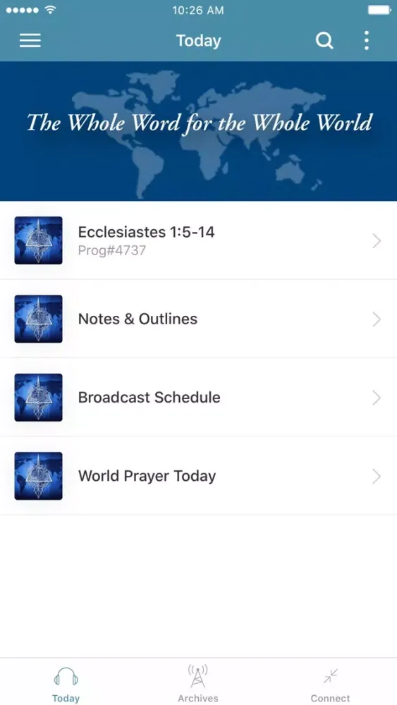 Thru the Bible Radio Network应用截图