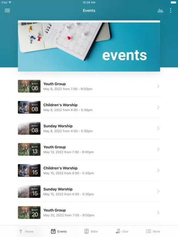Seattle Bridge Church iPad  Screenshots
