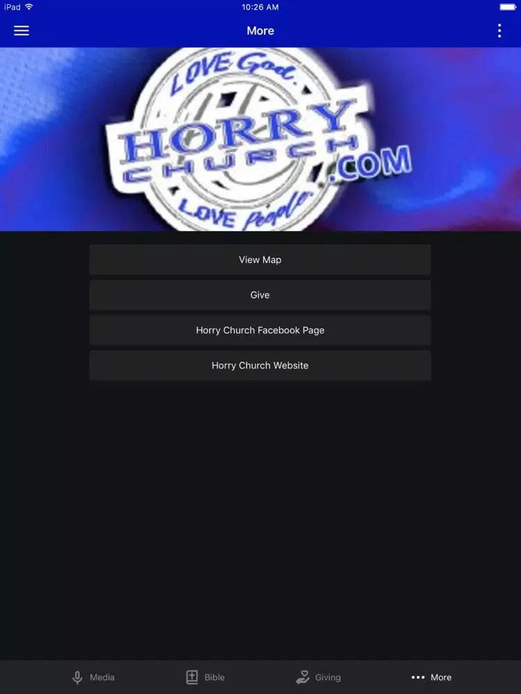 Capturas de tela do Horry Church Online iPad 