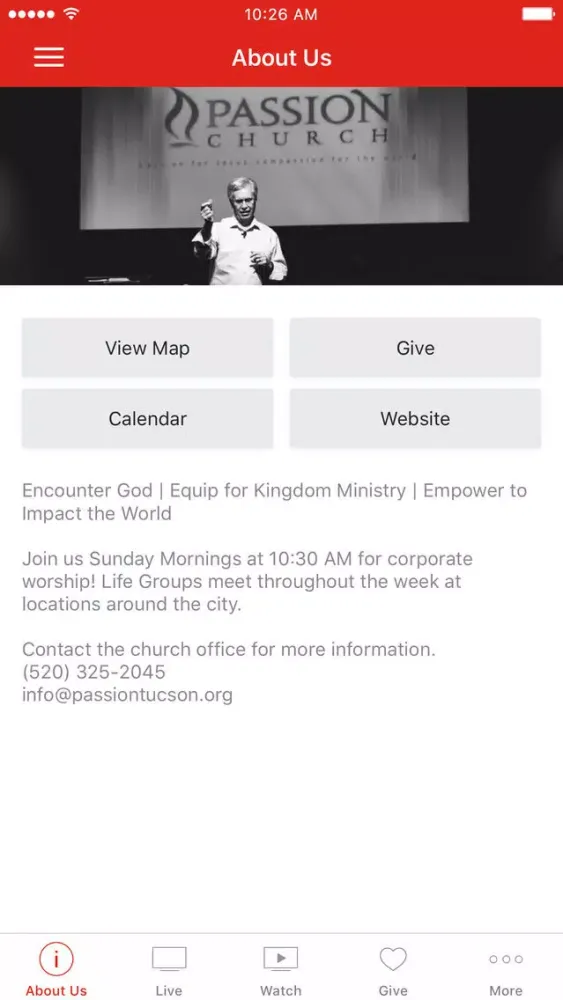 Passion Church Tucson Screenshots