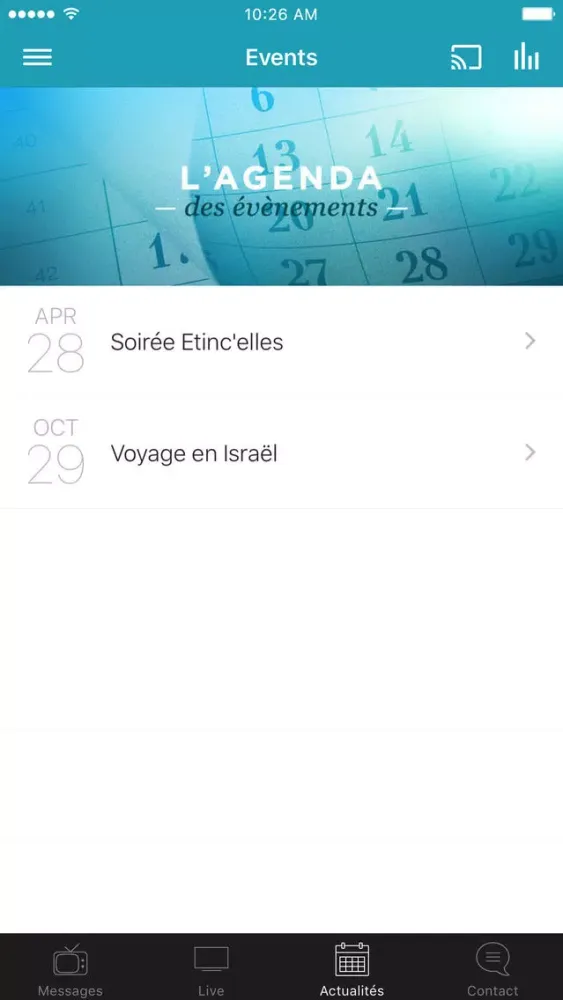 La Porte Ouverte Chrétienne سکرین شاٹس