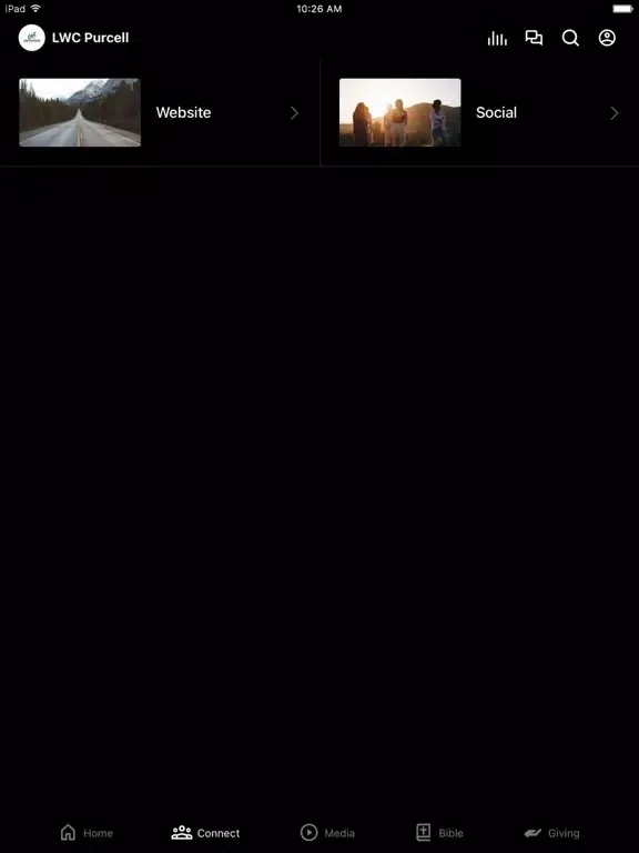 Capturas de tela do Lighthouse Purcell iPad 