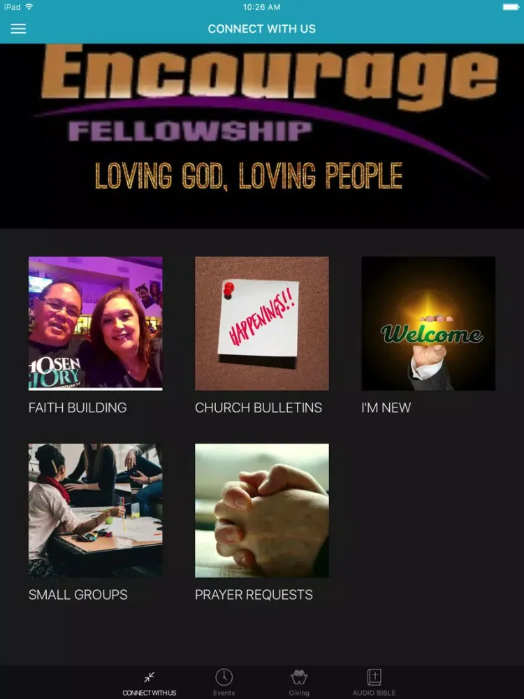Capturas de pantalla de ENCOURAGE FELLOWSHIP KEAAU iPad 