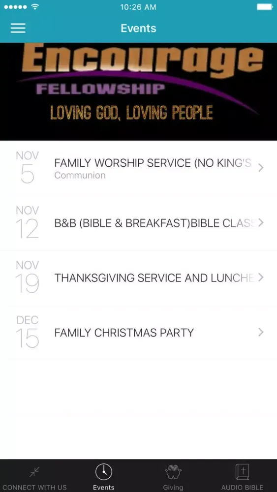 Capturas de pantalla de ENCOURAGE FELLOWSHIP KEAAU