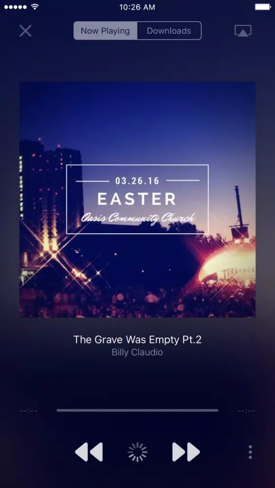 ภาพหน้าจอของ Oasis Community Church