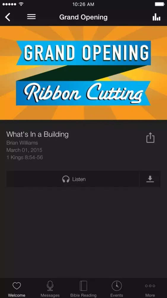 Screenshot di NorthPoint Church App