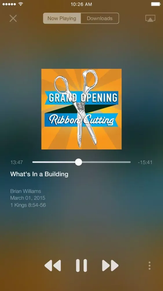 Screenshot di NorthPoint Church App
