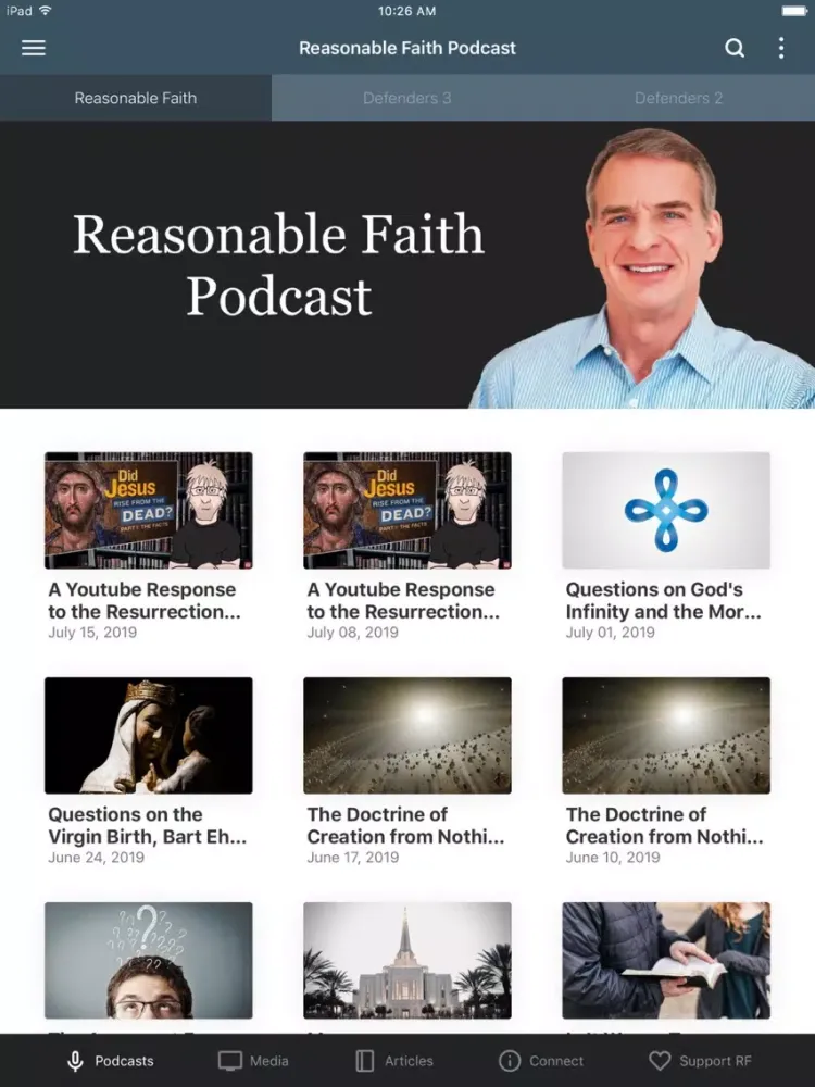 تصاویر Reasonable Faith iPad 