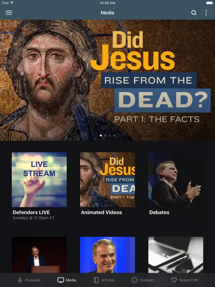 تصاویر Reasonable Faith iPad 