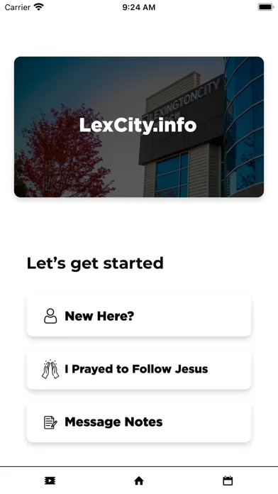 Tangkapan layar Lexington City Church