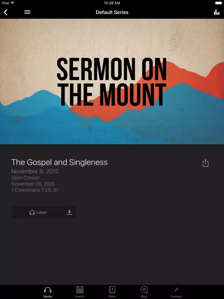 First Baptist Baton Rouge iPad  স্ক্রিনশট