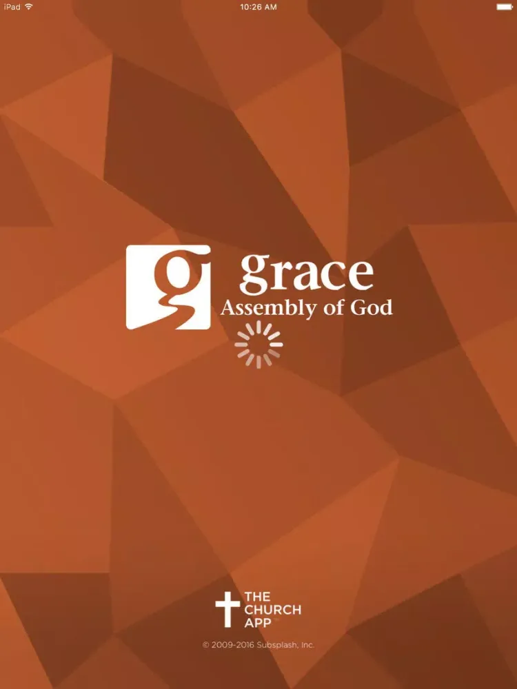 Capturas de pantalla de Grace Assembly of God iPad 