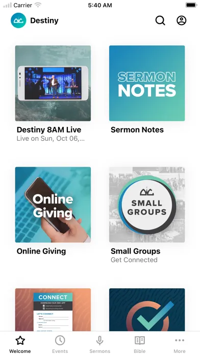 Capturas de pantalla de Destiny Worship Center