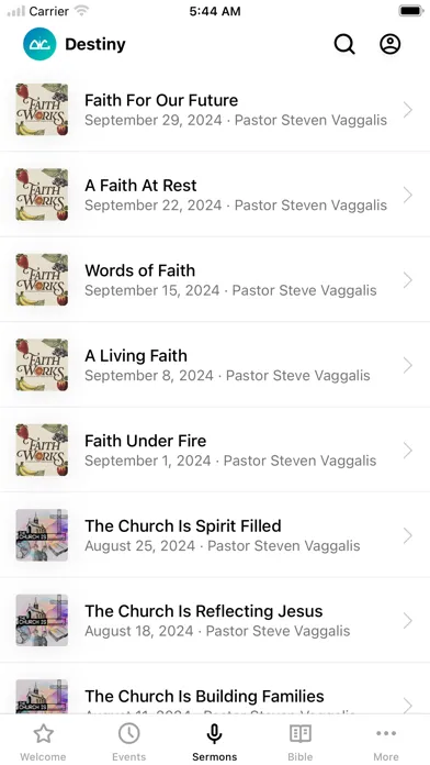 Capturas de pantalla de Destiny Worship Center